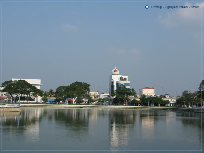 Trúc Giang lake by Vietnam - Paracels