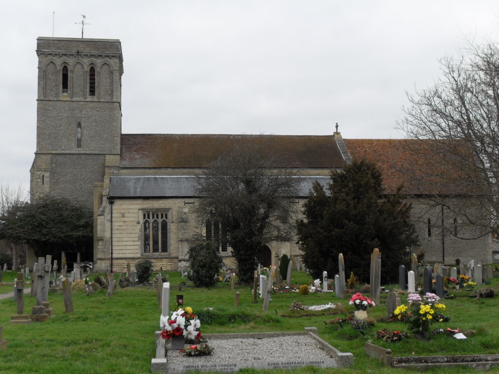 St Mary's Church, Haddenham by farmbrough