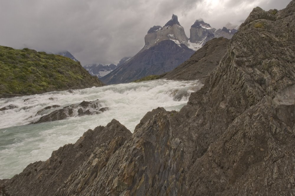 Salto Grande and Cordillera del Paine by David Thyberg