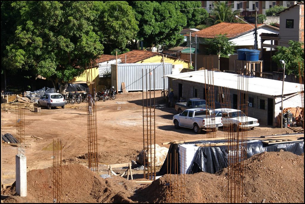 Obras do 2º Hotel Odara de Cuiabá VIII - 19/02/2009 by Nélio Oliveira