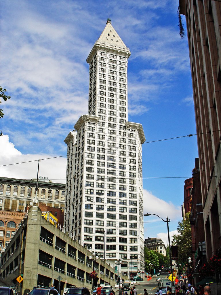 Smith Tower - tallest building West of Mississippi - of it's time by 1bluedude