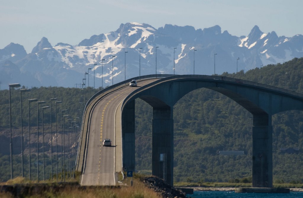 The Hadsel Bridge by Vaidotas Mišeikis