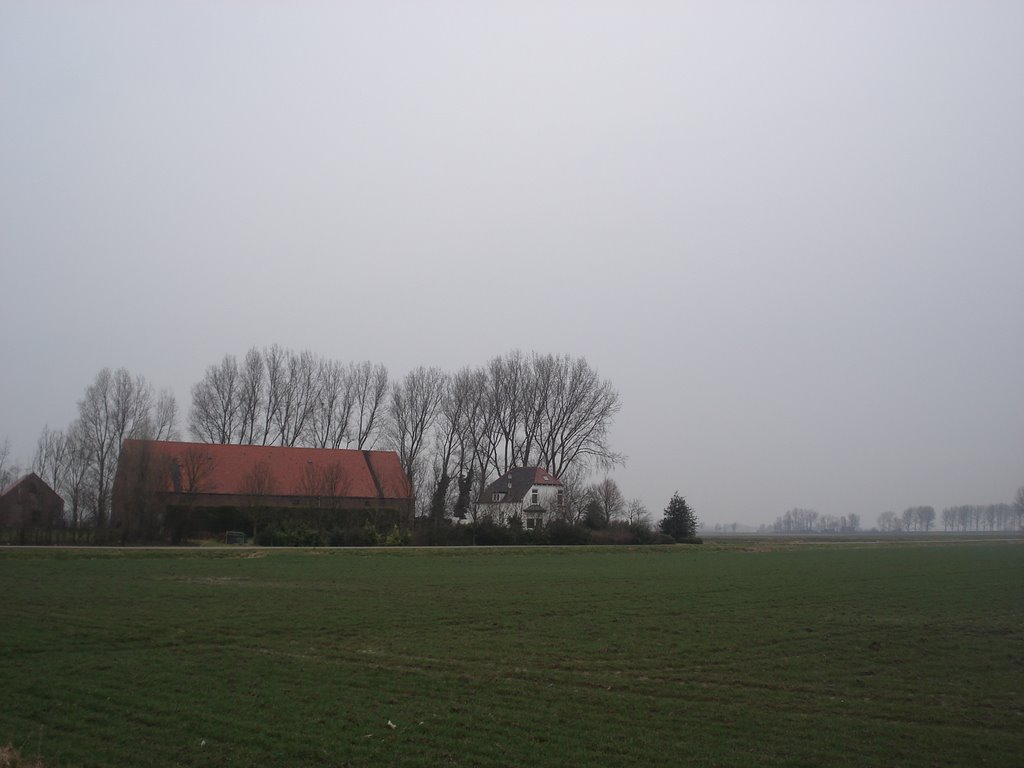 Boerderij aan de Weelweg, Stavenisse by Jim Bernaards