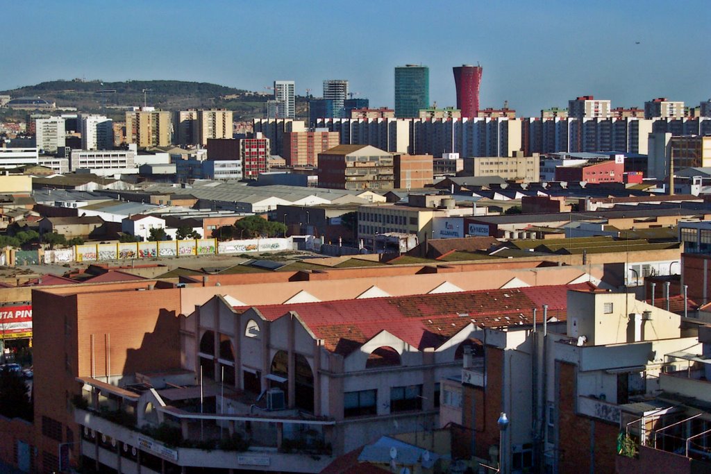 Montjuic, verde y rojo by mauricefer