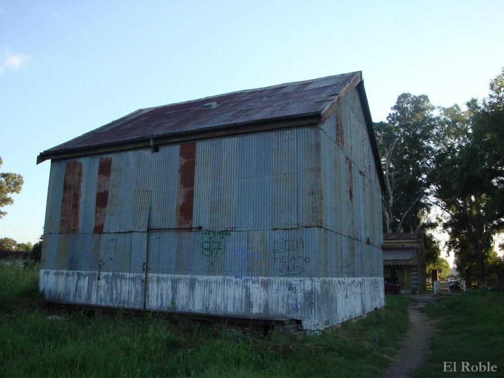 Casilla del Ferrocarril en Casas Santa Fe Argentina by El.Roble3