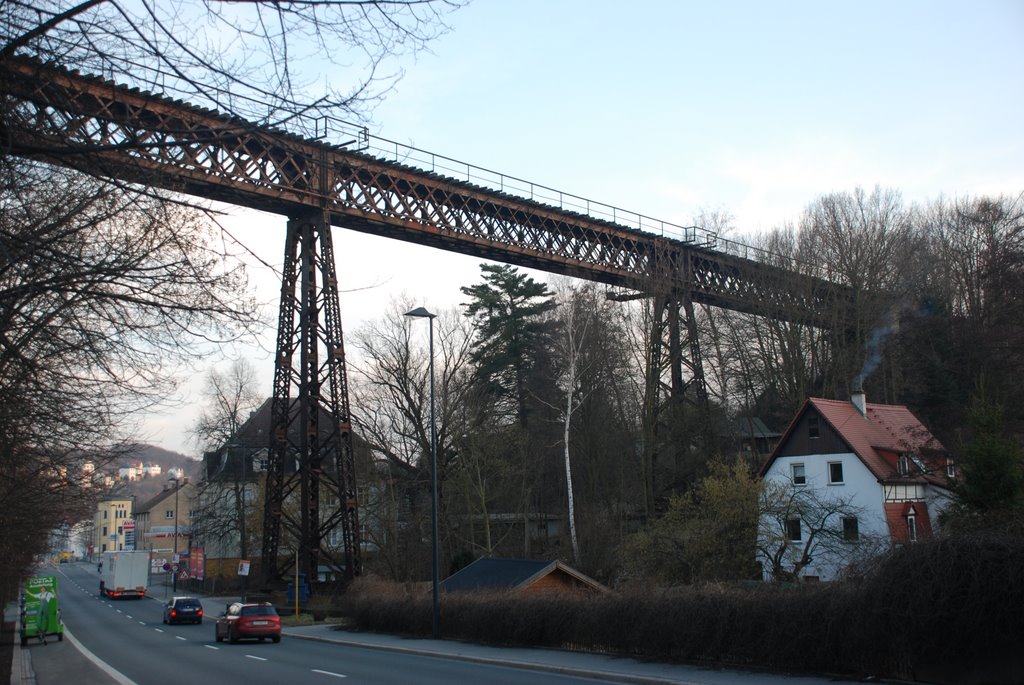 Eisenbahnhochbrücke Weida (Thüringen) by Dirk Hofmann