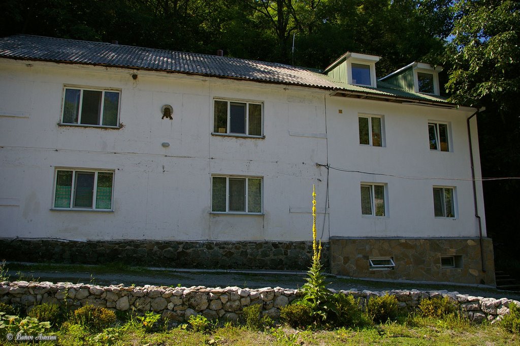 Monastery of St. Kosma and Damiane. There are lives monks. by Vadim Anokhin