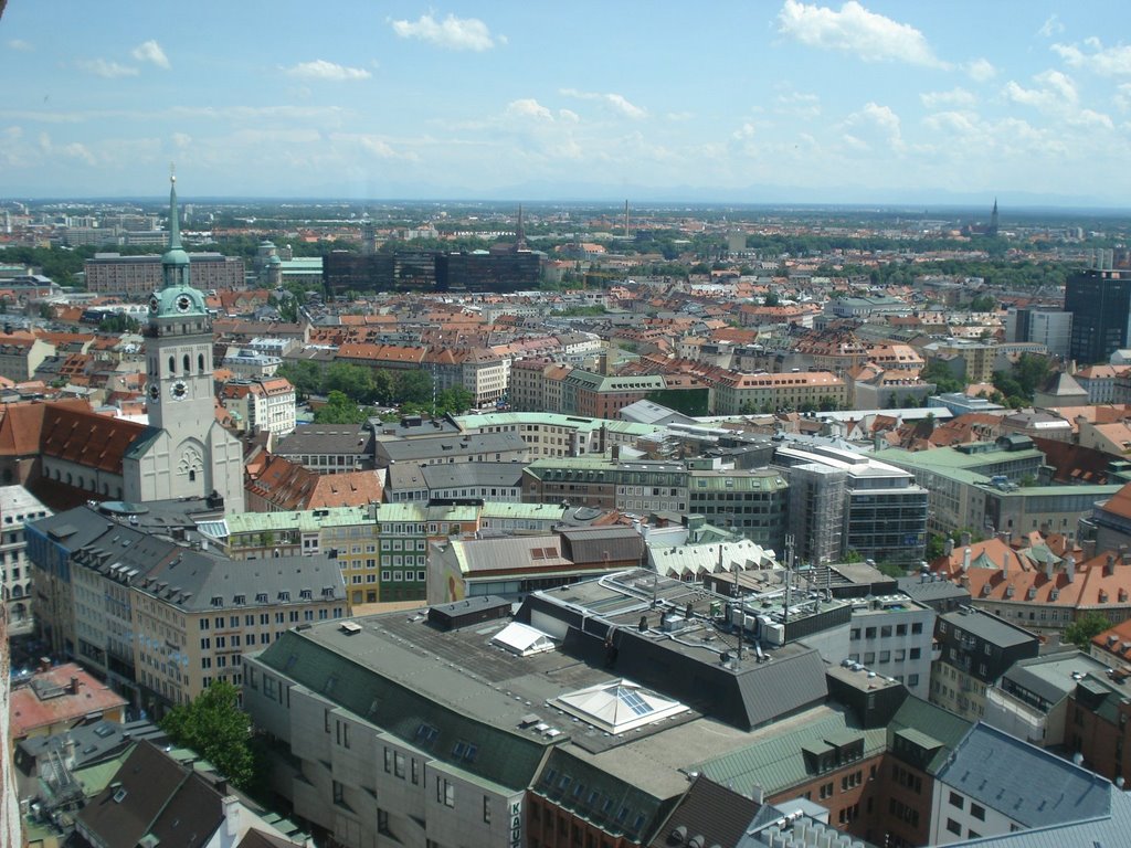 View of St. Peter`s Church & Altstadt from Frauenkirche`s Towers - © Émerson-V by Émerson-V