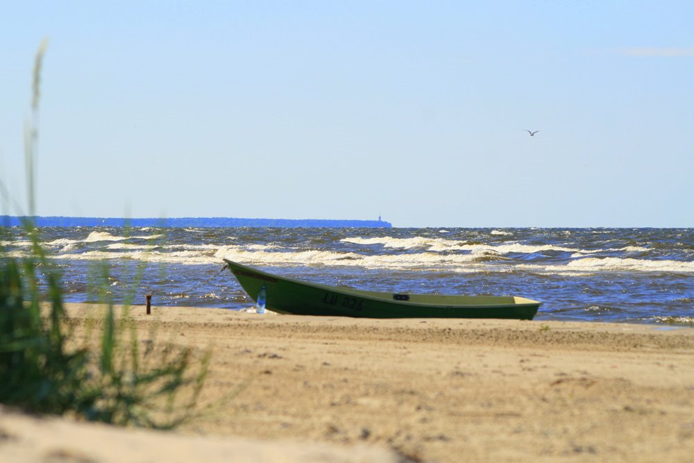 The boat, Jurmala, Latvia, 2008 by guliverza