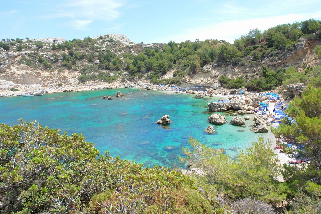 Antony Quinn Bay - Rhodos by Joerg Danowski