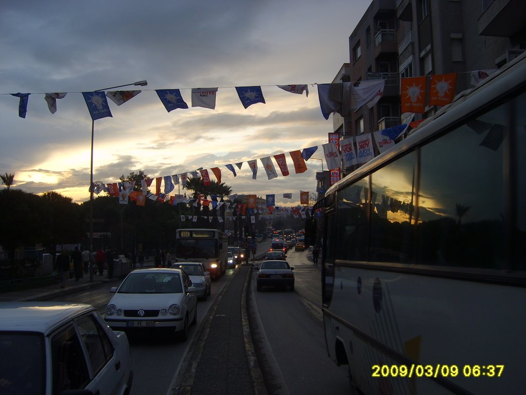 Menderes cad-gece by Ziyaaddin balpınar