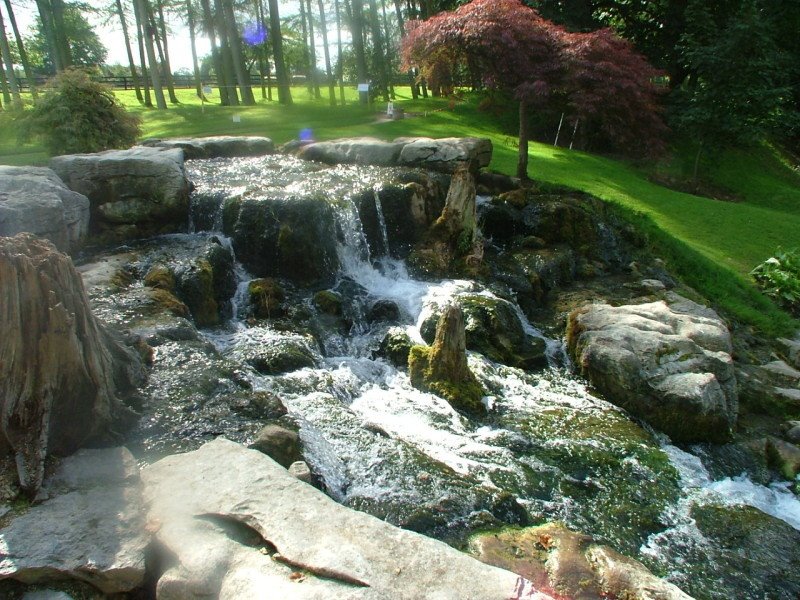 Waterfall @ the National Irish Stud by AJB2K3