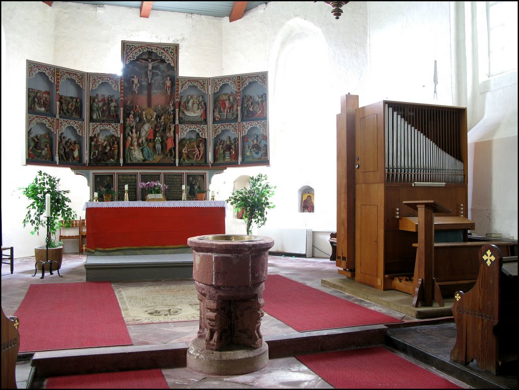 Oldorf: Altaar & Orgel Lutherse kerk by © Dennis Wubs