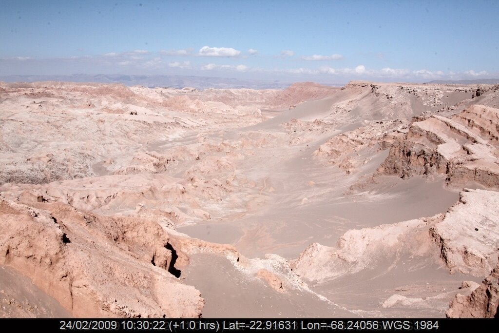 Desert Atacama 05 - Vue sur la Vallée de la Lune by Pierre Marc