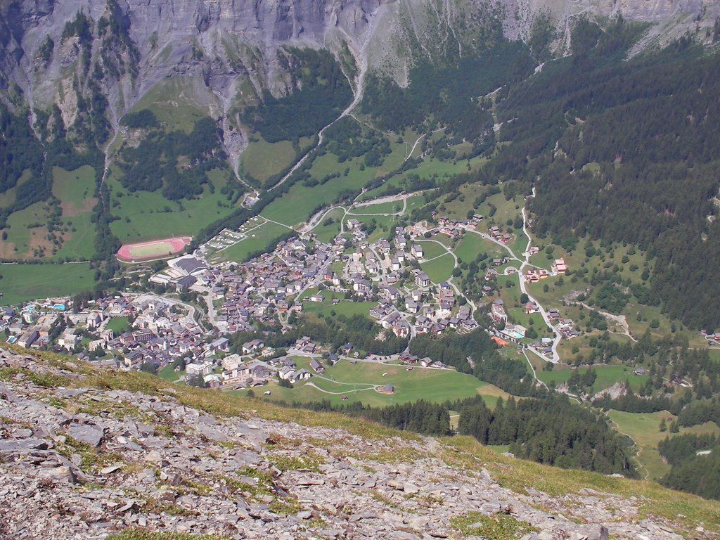 Loèche-les-bains depuis Torrent by jsvillegas