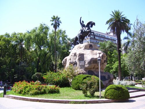 Plaza San Martin by Arturo Olivera