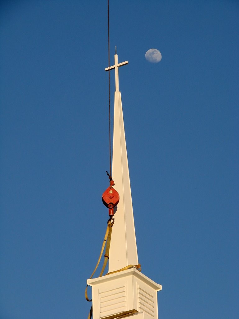 Bethel Church Steeple #23 by Jean Gregory Evans