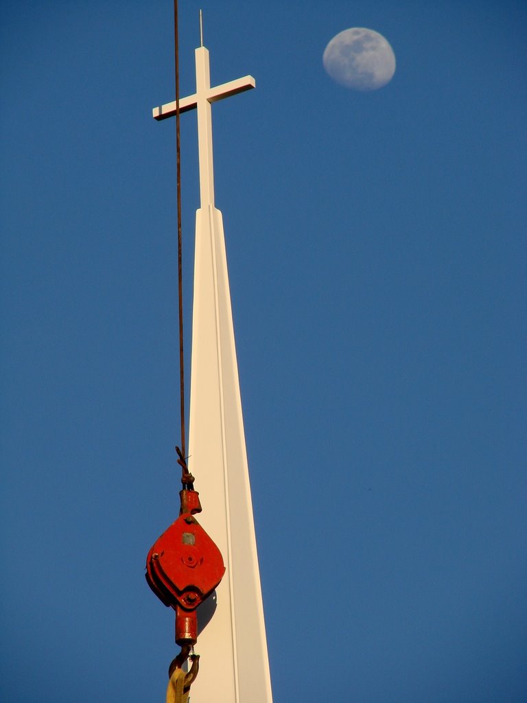 Bethel Church Steeple by Jean Gregory Evans