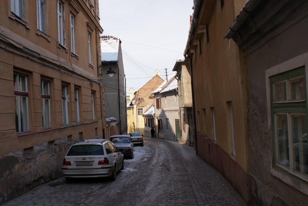 Sibiu street by Dmitriy Tkachenko