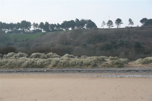 Omaha Beach Center Looking up at American Cemetary by acosner