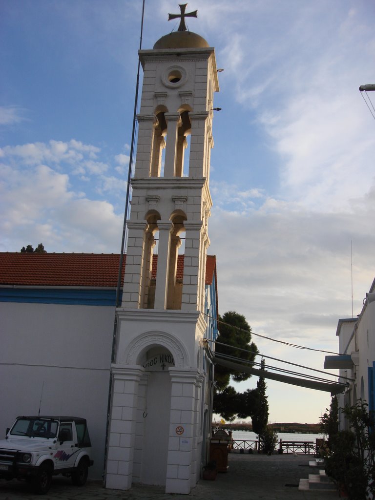 'AGIOS NIKOLAOS'MONASTERY IN VISTONIS LAKE.2 by G.KEFALIDIS-REAL EST…