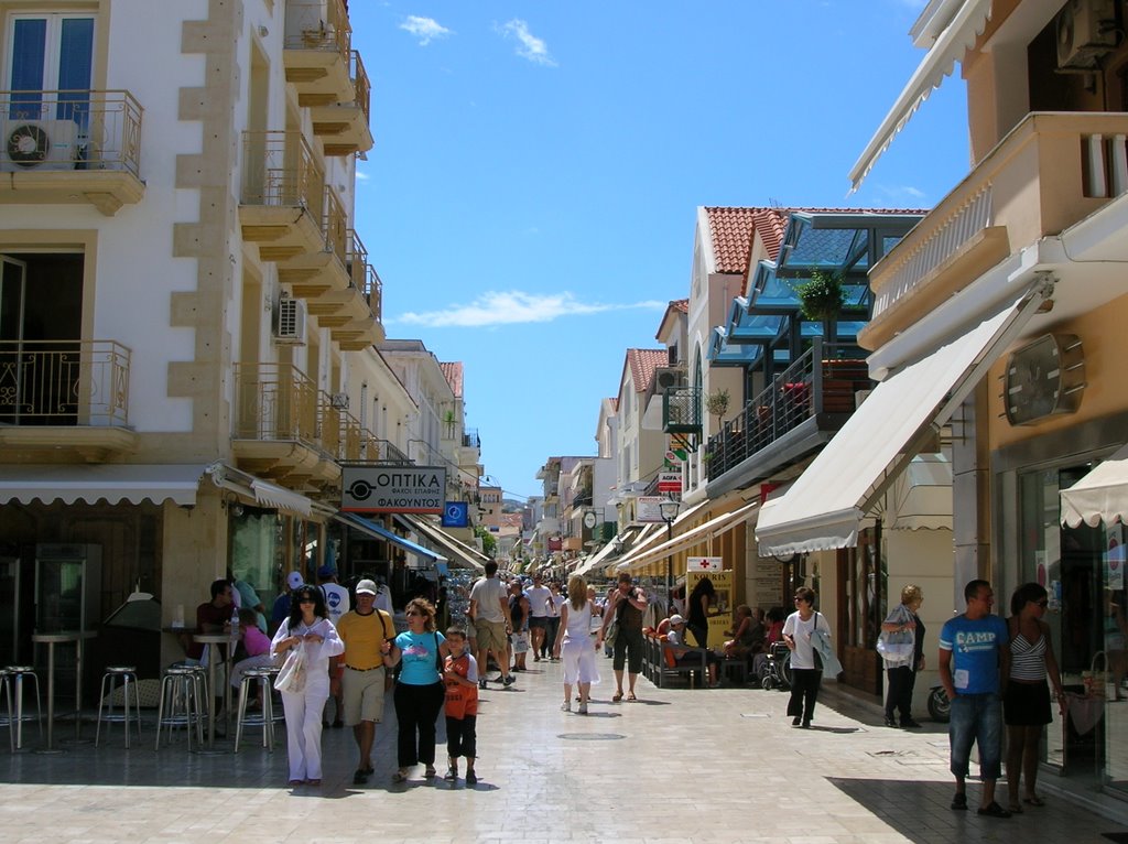 Argostoli main street by ObeliX80