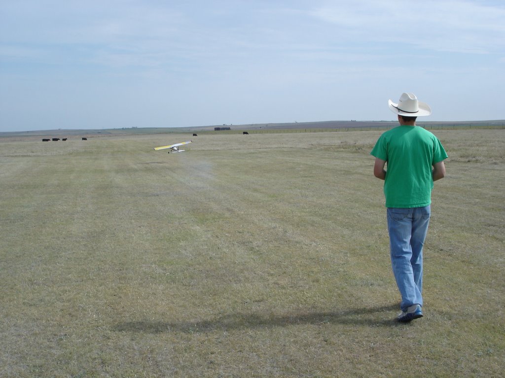 RC Plane Take Off by Curtis Moore