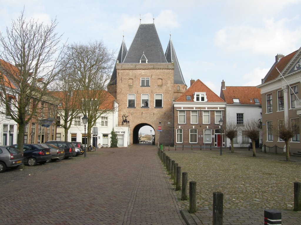 Koornmarkt in Kampen by Michiel Könst