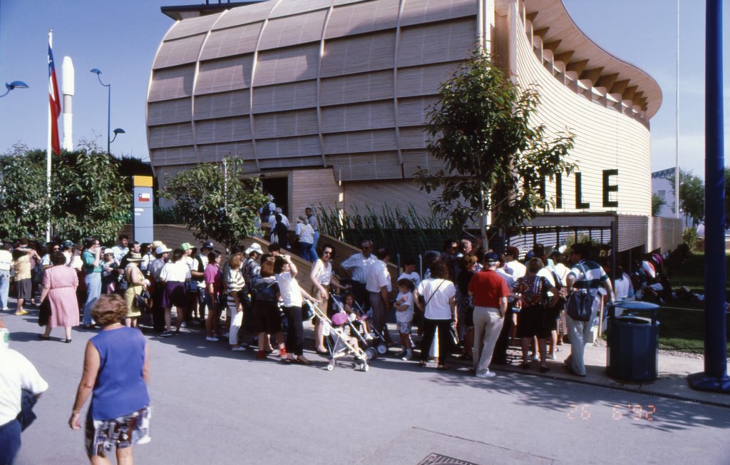 Expo92, Pavillon Chilien by Dersou1