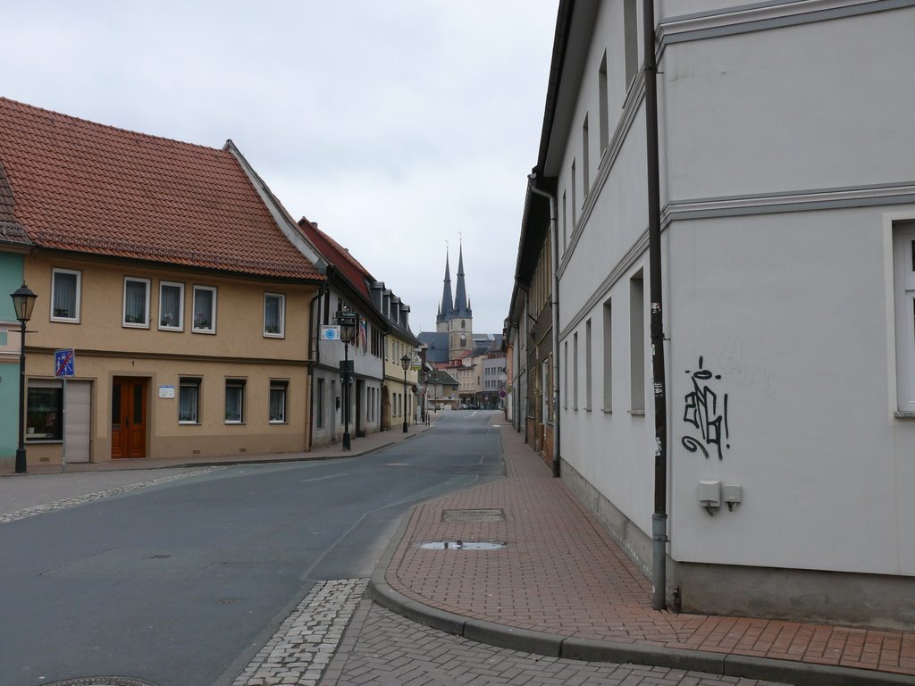 Schloßstraße - Blick auf Johanneskirche by MSt18061983