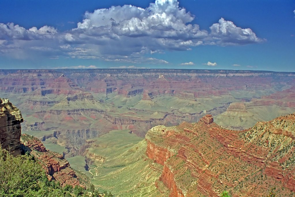 Grand Canyon - Sept. 1995 by Paul Delabays