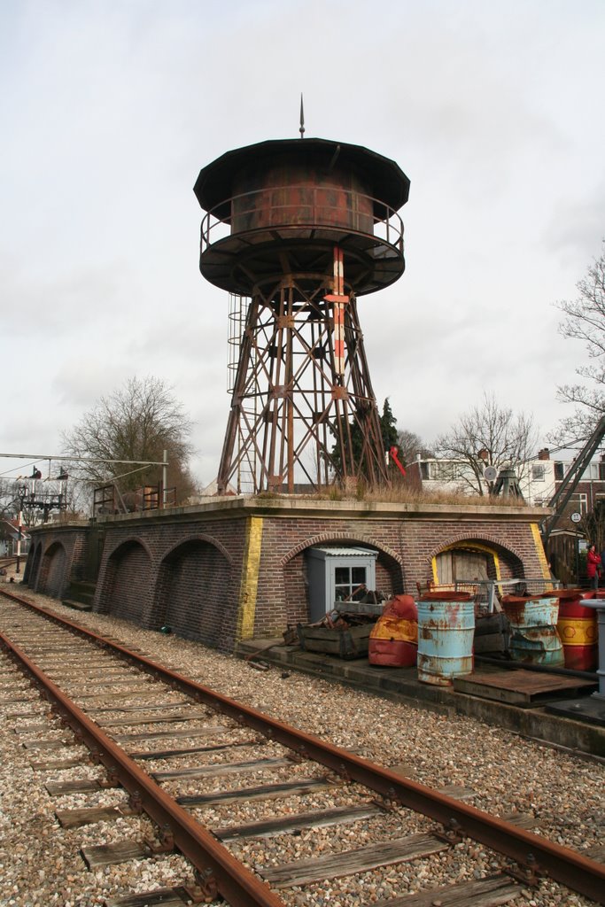 Watertoren spoorwegmuseum utrecht by Carl030nl