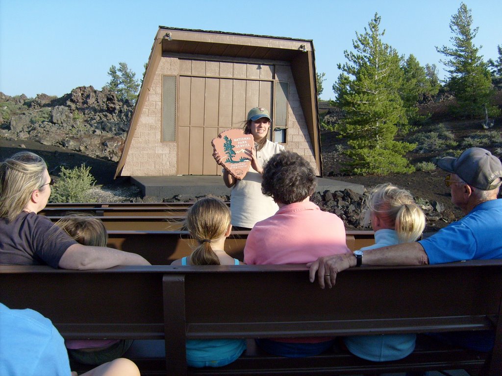 Fun and informative Ranger talks at Craters of the Moon by Owyheehuntr