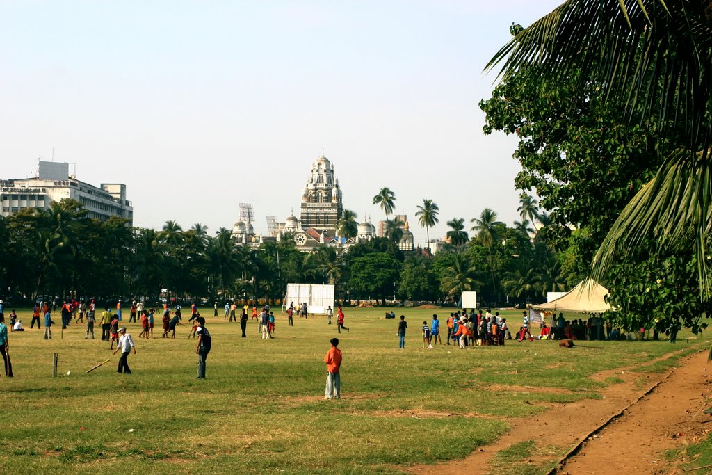 Bombay Cricket Oval Maidan by rtdeboer