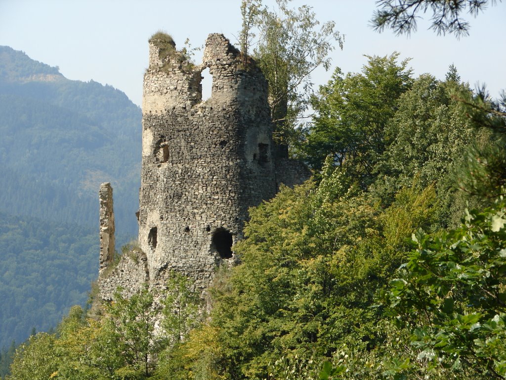 Strečno-Starý Hrad by Lubomir Vajda