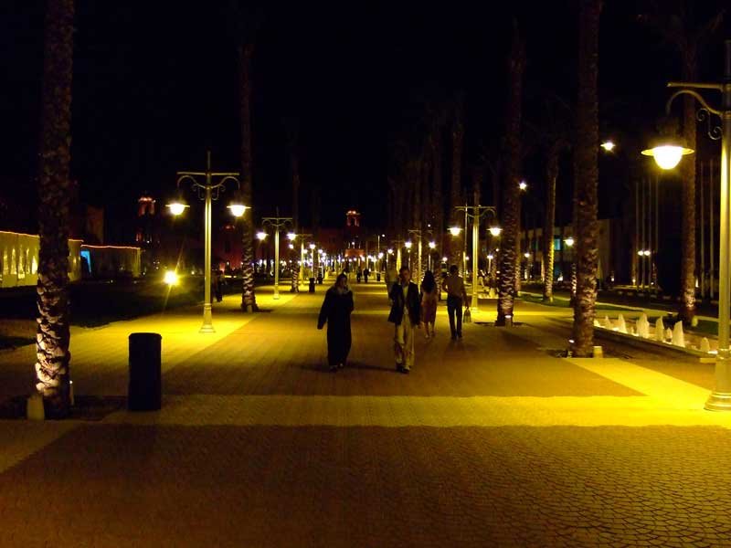 Hurghada at night by eeeveee