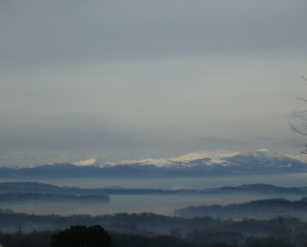 Alba e nebbie sul Lago di Varese by GabrieleB.77