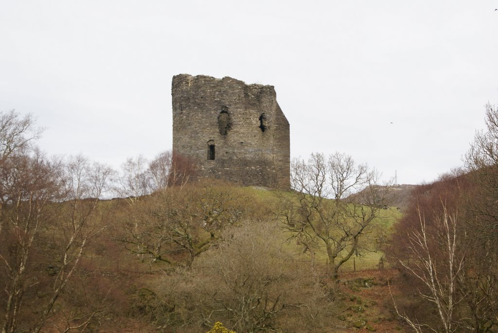 Castle remains, Llanberis, Pentre Castell by John Mulder