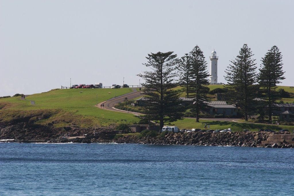 Rail Journey - Central to Kiama: Kiama Lighthouse by Ian Stehbens