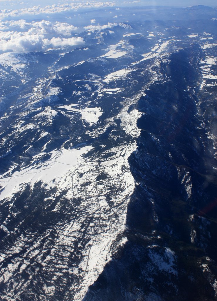 Mountains from plane by wingrock