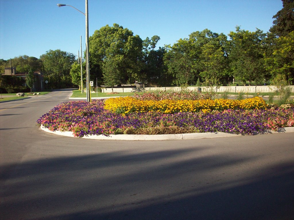 Entrance to the park in bloom by itsmelord