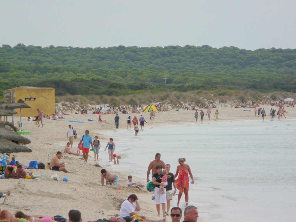 Strand bei es Trenc by Bernd Zehring