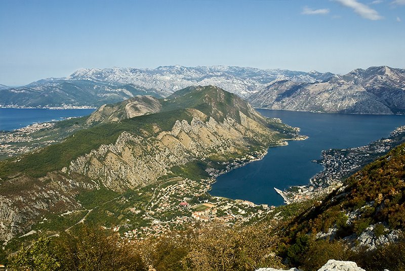 Kotor view from Mountain road by ragman