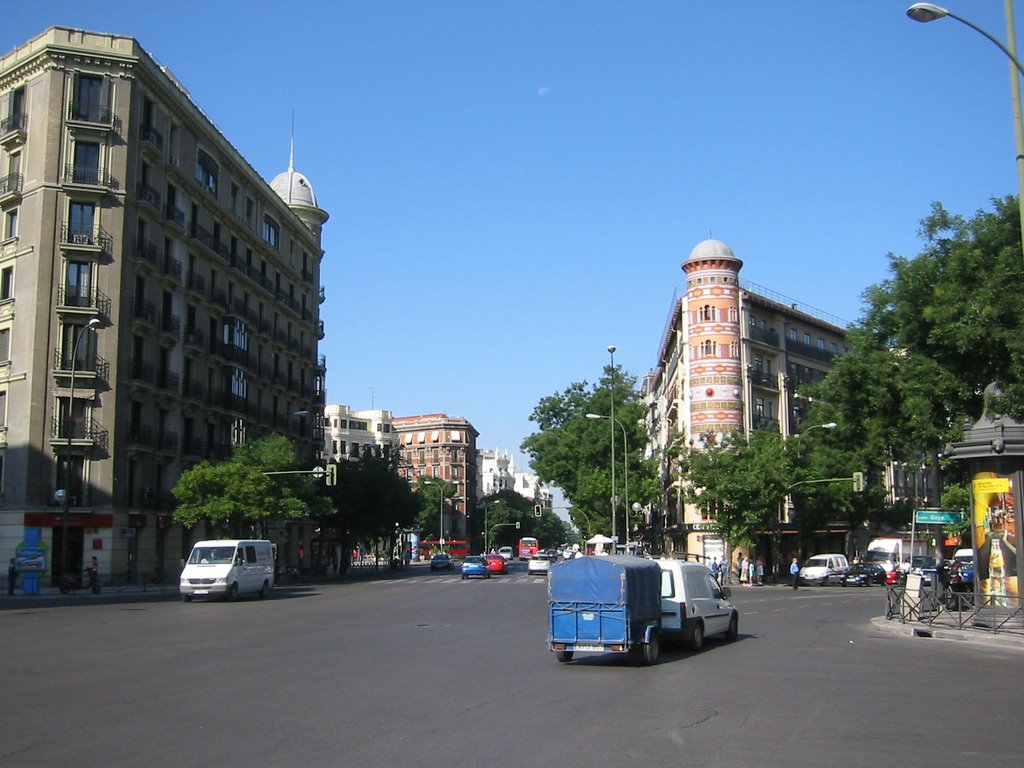 Calle Goya, cruce con la Calle de Alcalá by © Wim