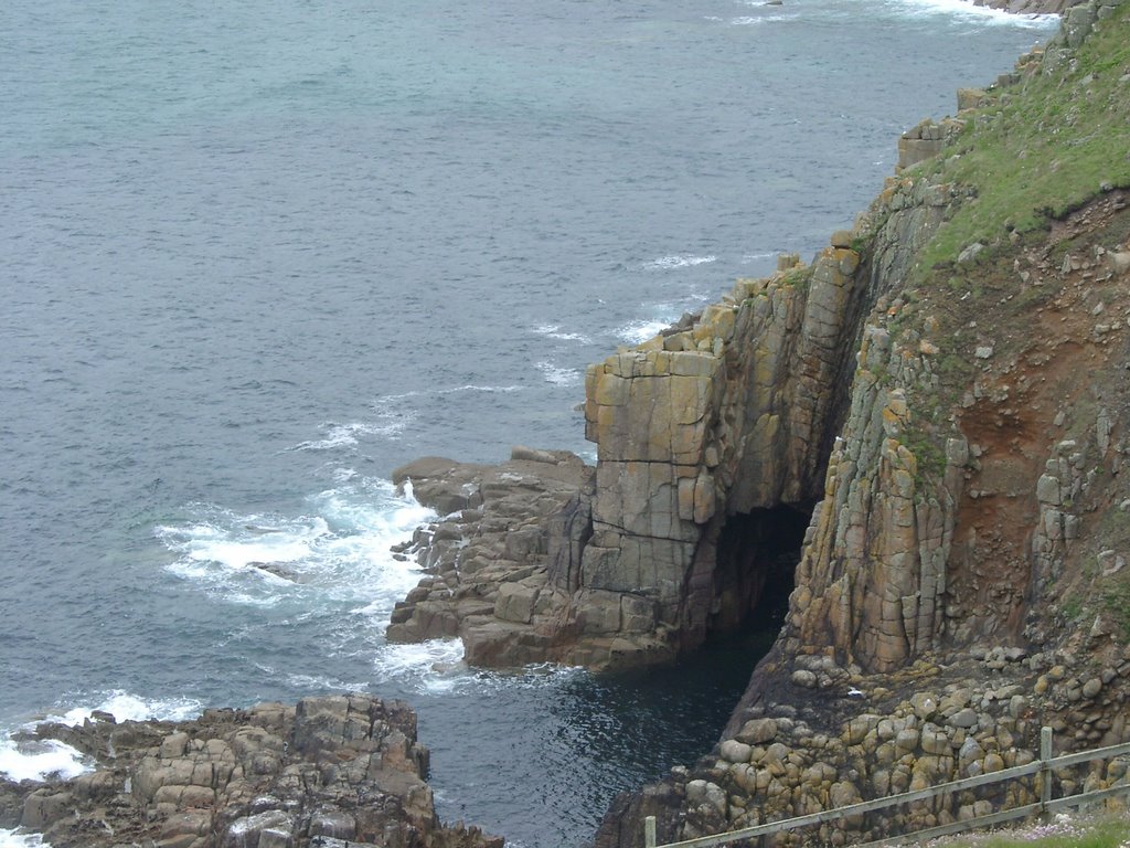 Cornwall, Lands End by Gerhard Tinhof