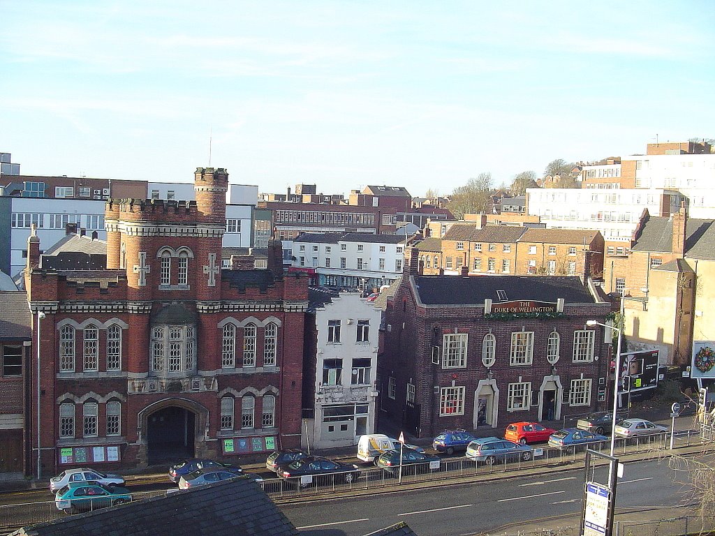 Drill hall on Broadgate,Lincoln by rendezvous