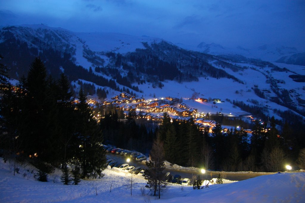 Valmorel by night by olivier4791