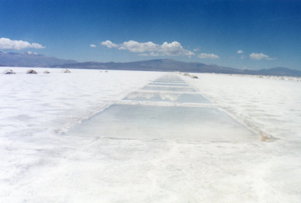 Piletones de sal. (Salinas Grandes, Jujuy) by Fernando Mantese