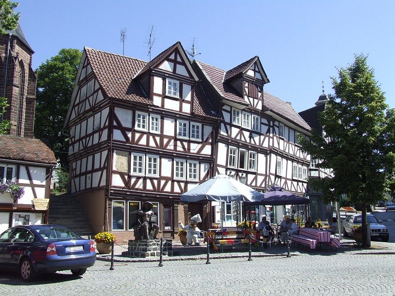 Homberg (Efze) - Marktplatz by Rüdiger Maas