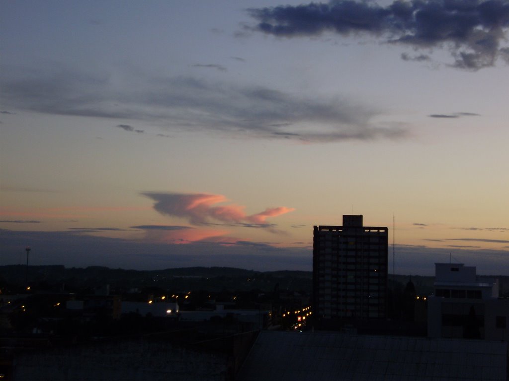 Entardecer em Rivera, vista do alto do hotel Portal by Sergio Amorim